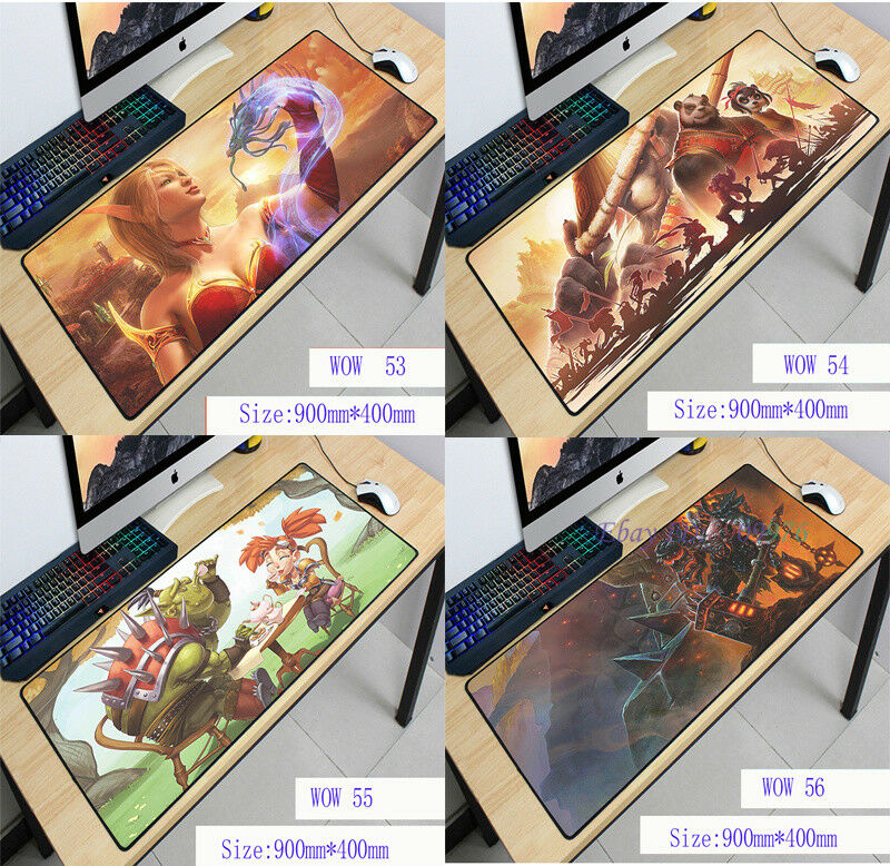 Keyboard Mat Gaming  Mouse Pad Cool And Fashionable World Of Warcraft Large Wow