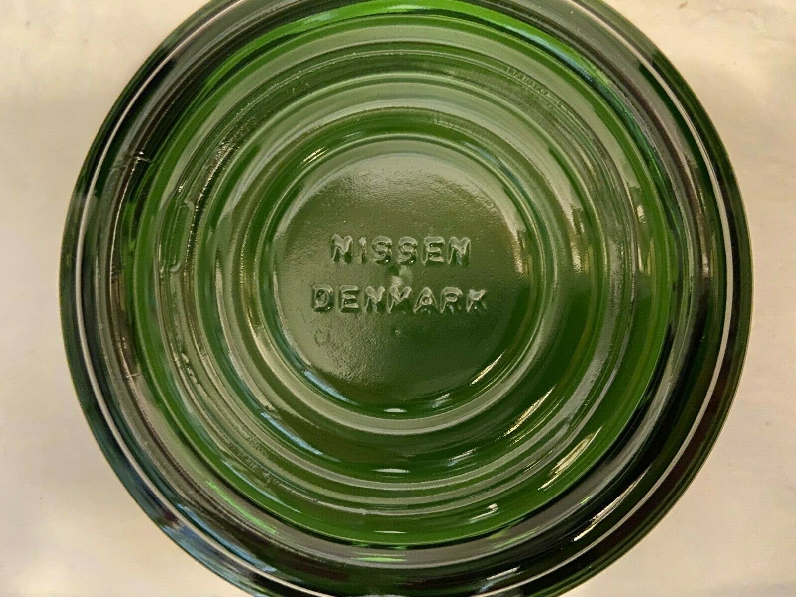 Vintage Danish Bodum Nissen Mid-century Modern Server Replacement Bowls Green