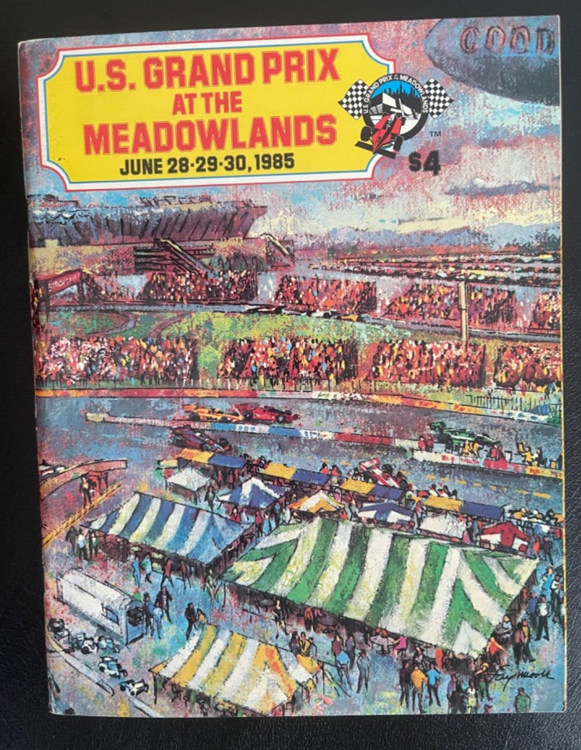 1985 Meadowlands Grand Prix Program