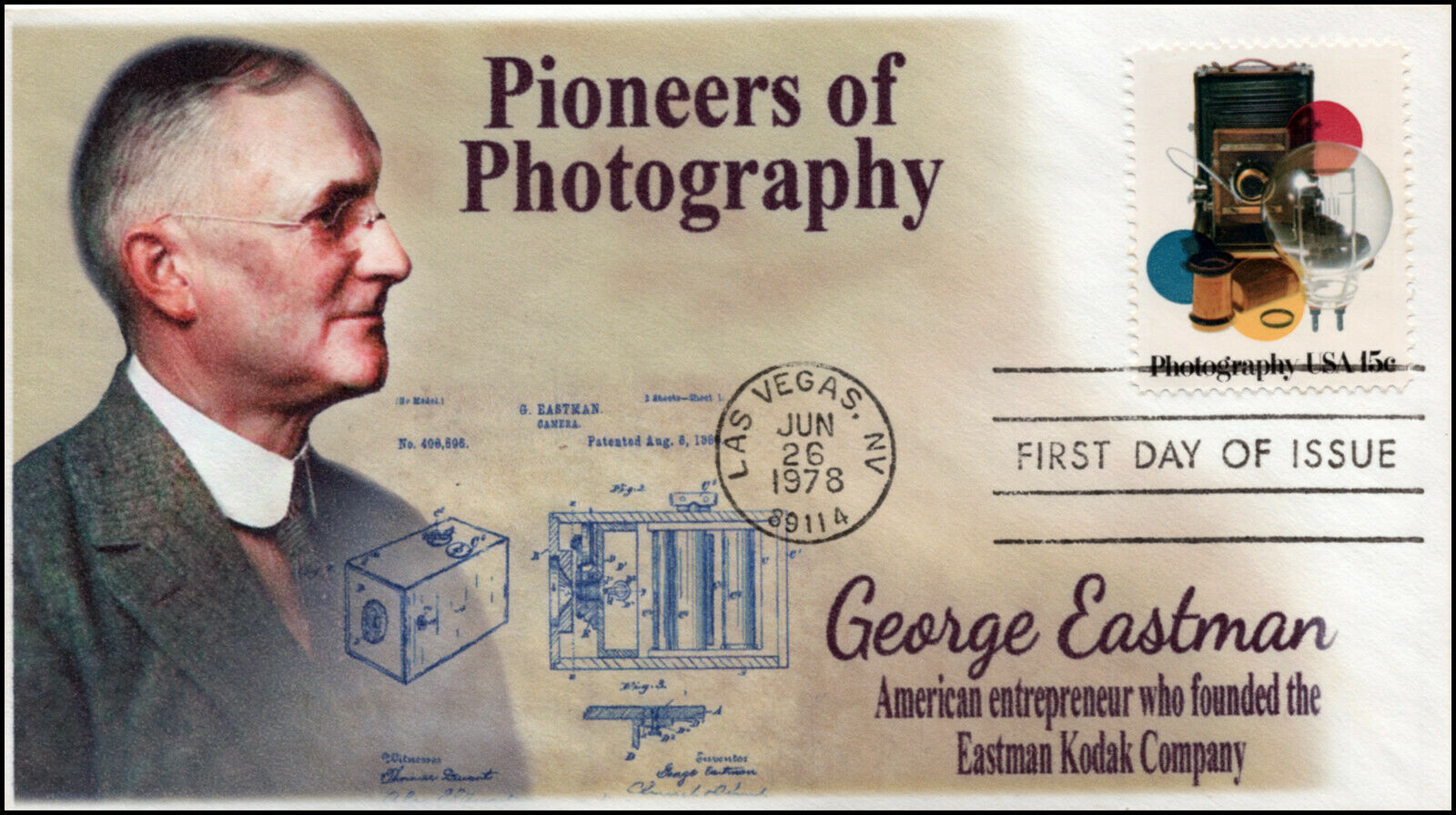 Ao-1758, 1978, Photography, Pioneers Of Photography, George Eastman, Add-on Cach