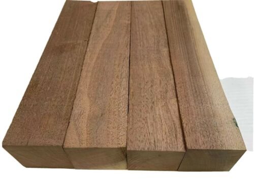 4 Pack Set,  Black Walnut Lumber Board, Turning Wood  - 2" X 2" X 12"  Free Ship