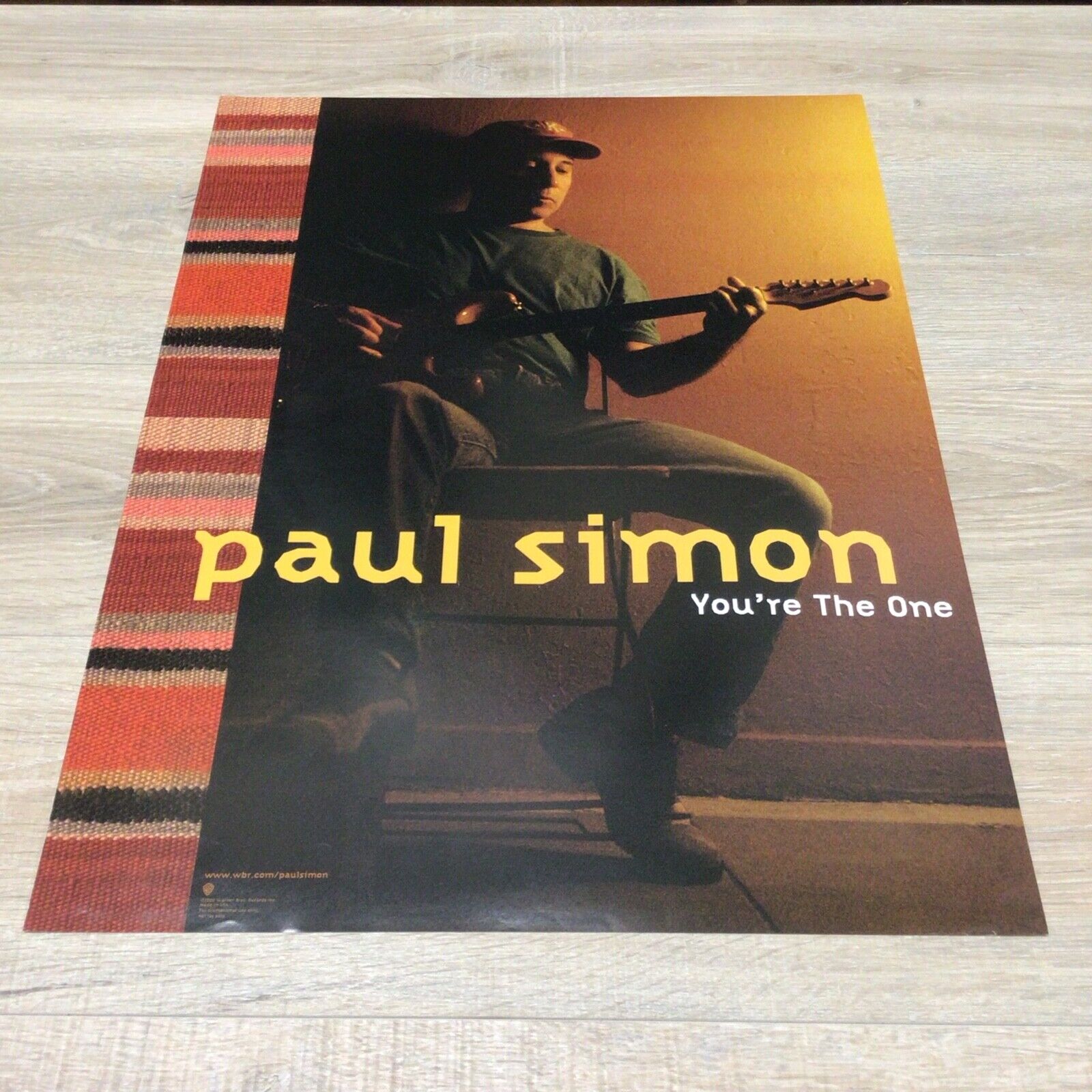 Paul Simon You're The One 2000 Promo Poster 18" X 24"