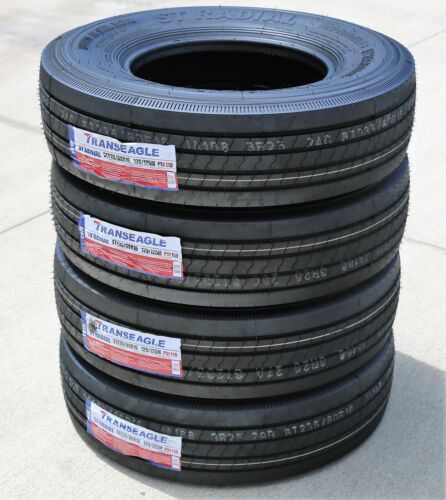 4 Tires Transeagle All Steel St Radial St 235/80r16 Load G 14 Ply Trailer
