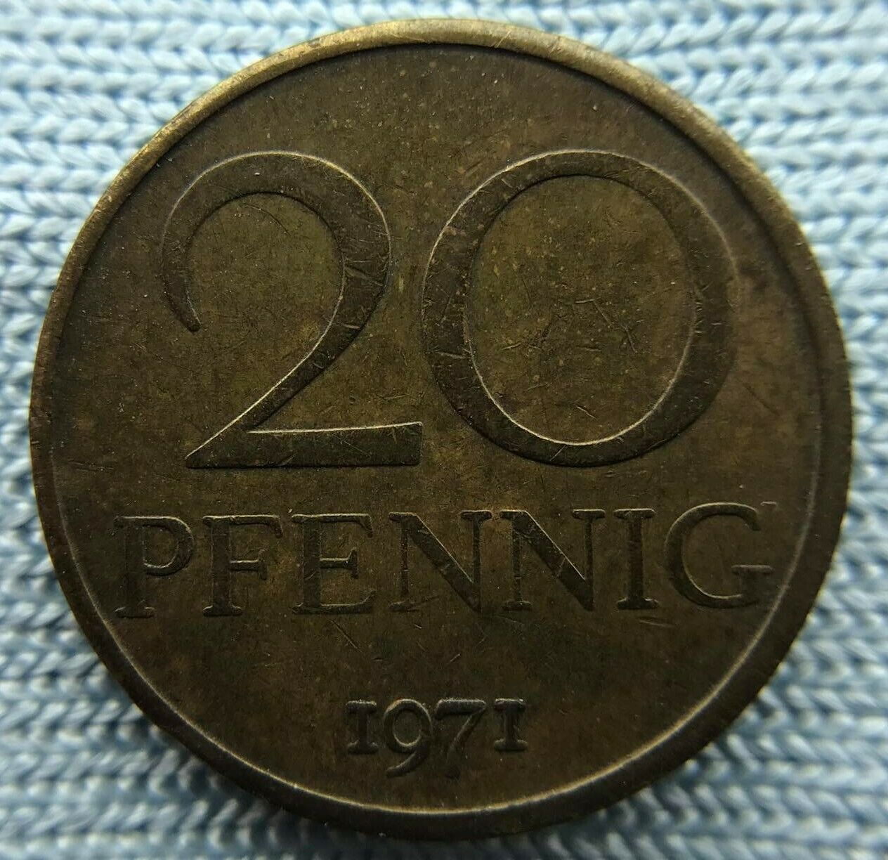 Germany  20 Pfennig 1971