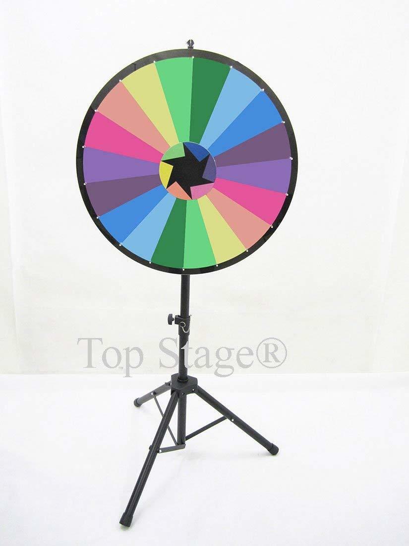 Slight Defect-no Erasable-large 24" Prize Spin Wheel, Show Fortune Spinner