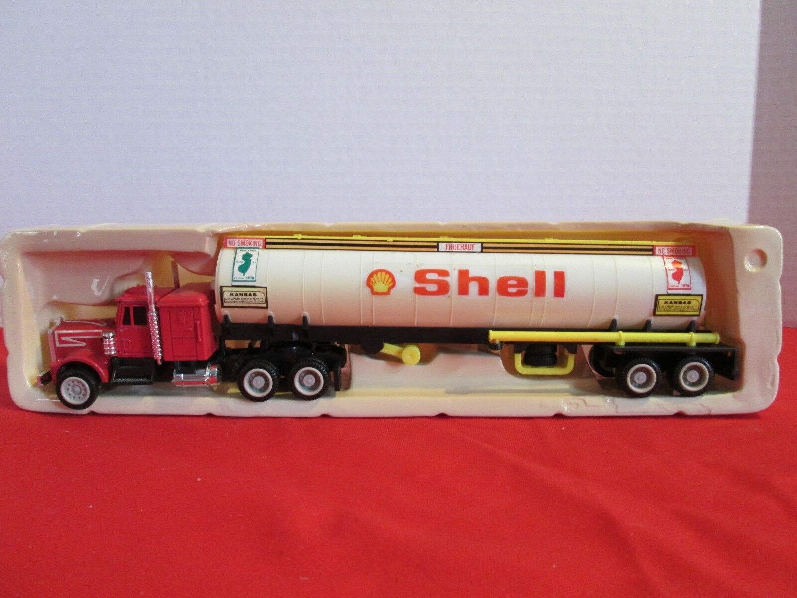 Tractor Trailer Series Road Monster - Shell Oil Truck Toy