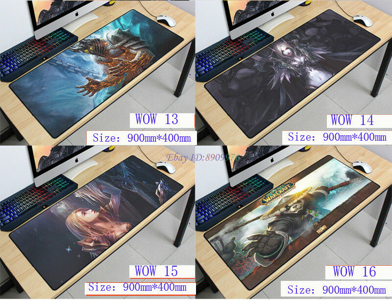 Keyboard Mat Gaming  Mouse Pad Cool And Fashionable World Of Warcraft Large Wow