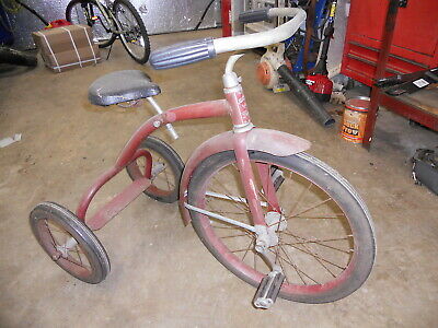 Vintage Vareljason Sidewalk King Tricycle Trike Bicycle Bike 1950's?  A1015