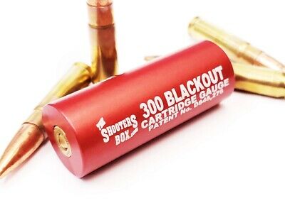 300 Aac Blackout Case & Ammunition Gauge - Patented Design ! - Free Shipping!