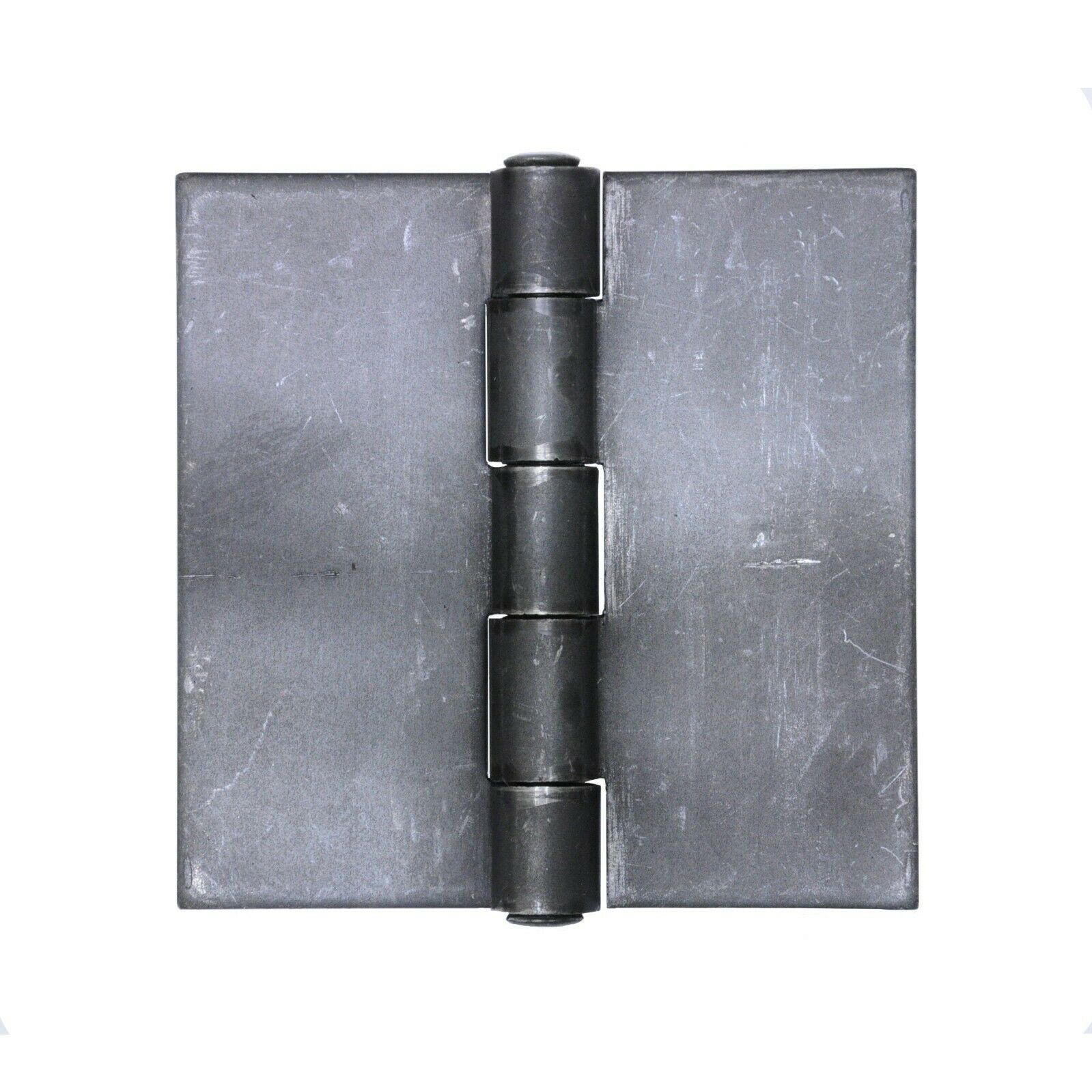 Butt Hinge Weld On Flat Steel Heavy Duty Metal Door | 3x2 3x3 4x4 5x5 6x6 Pair